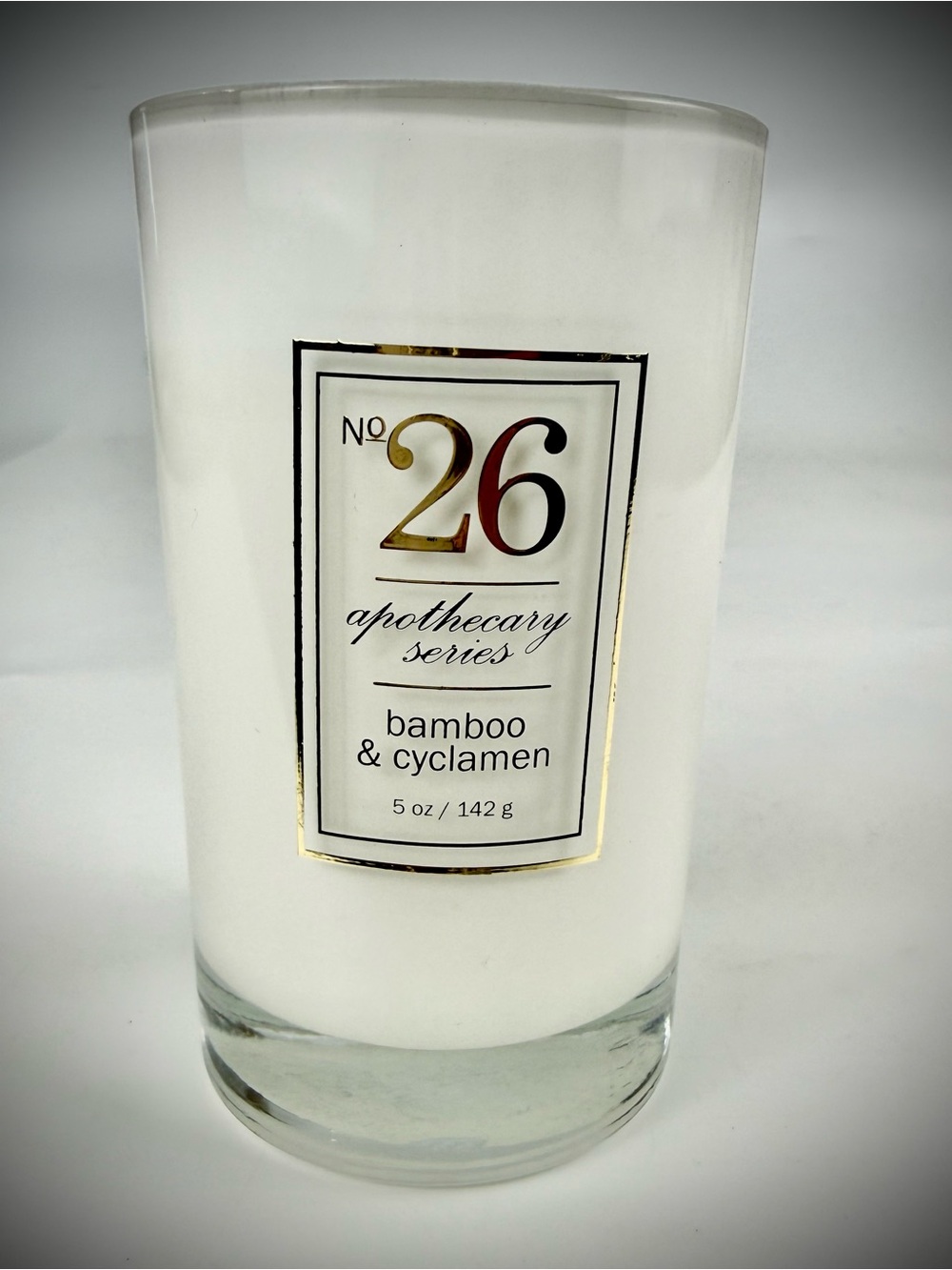 Bellevue Apothecary Series No 26 Bamboo & Cyclamen Candle 5 oz